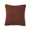 2 Packs Throw Pillow Covers 18x18 Inch for Living Room Couch Bed Sofa Soft Striped Corduroy Square Cushion Case 45x45 cm Farmhous Home Decor