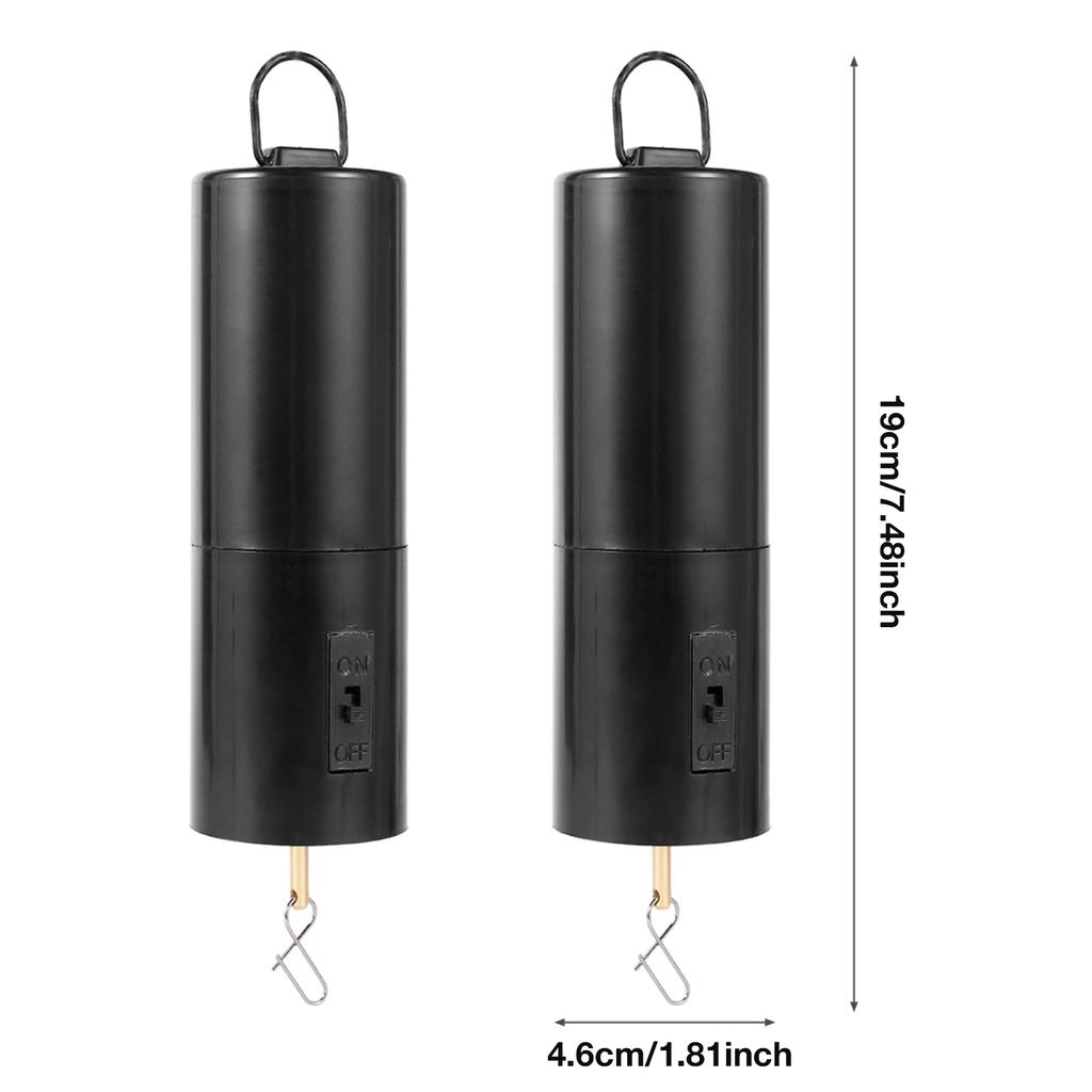 1/2/5 Stück Hängende, rotierende Windspielmotoren, 30 U/min, batteriebetrieben, vielseitig einsetzbar, zum Aufhängen und für den Garten