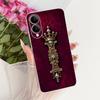Case For Samsung Galaxy S25 Edge Cover SM-S937B Luxury Initial Letter Crown Soft Silicone Funda For Samsung S25 Ultra S25+ Coque