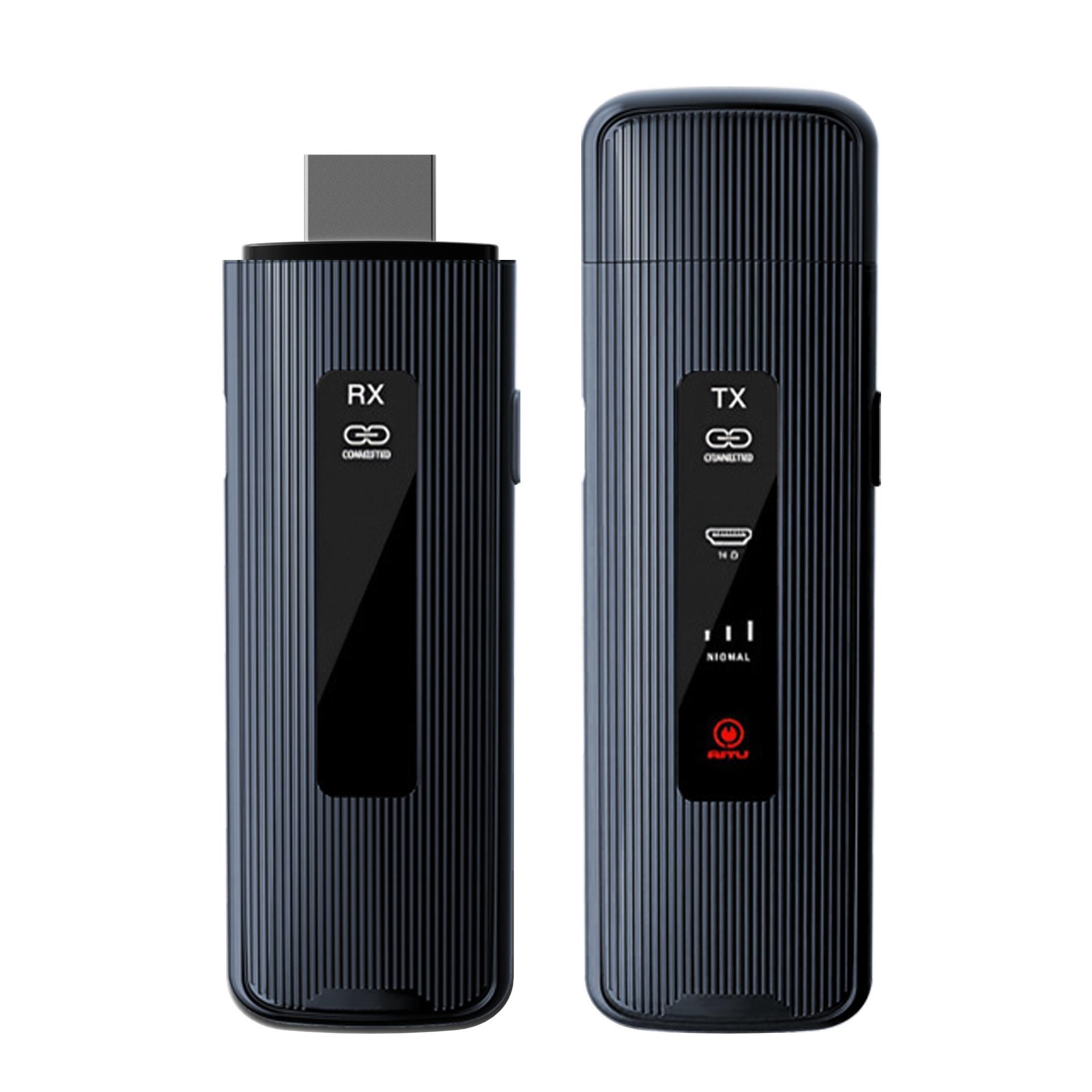 

Wireless HDMI Screen Mirroring Device with Digital Display and Projector