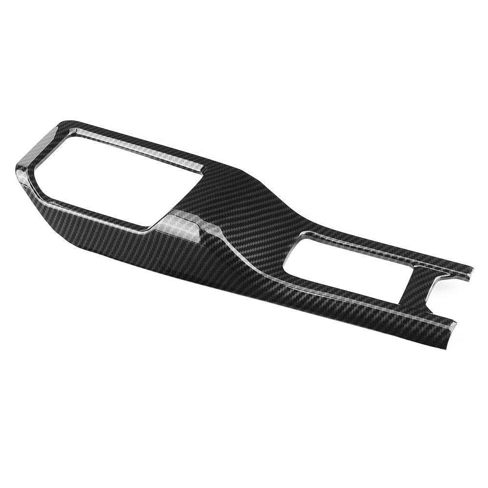 

ABS полный привод карбоновый стиль панели переключения передач крышка рамы отделка подходит для Jeep Wrangler JL