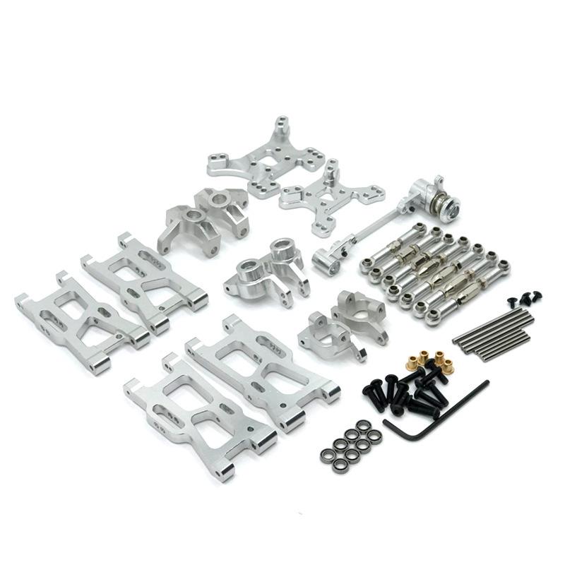 Metal Upgrade Parts for Wltoys Remote Control Cars (Models 144010, 124017, 124019, 144001, 144002)