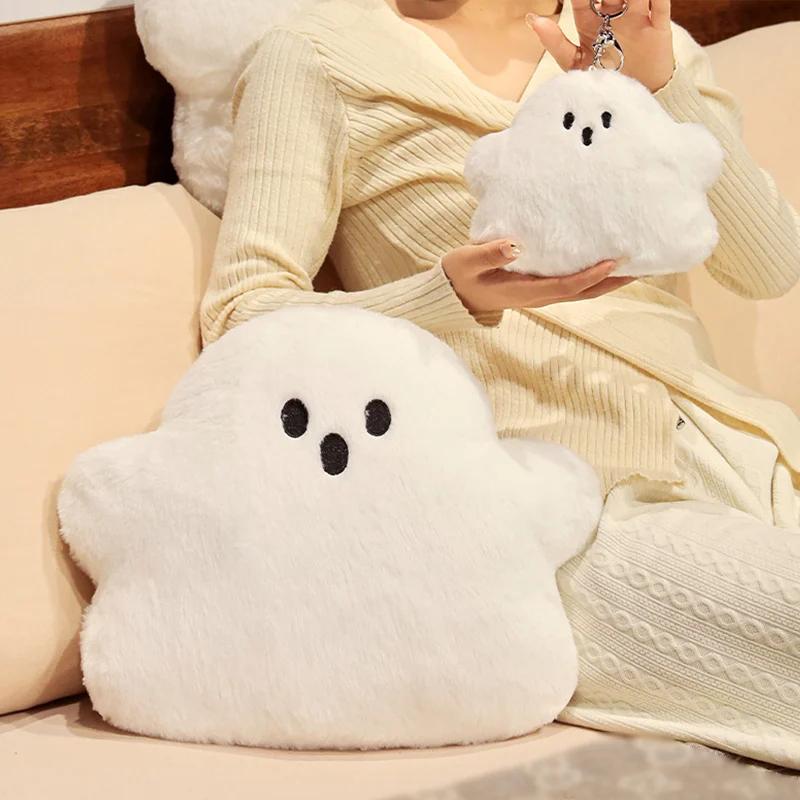 Halloween Plush Toy Pranking Ghost Creative Cloud Cushion Decorative Pillow Party Gift Doll Home Bedroom Decor