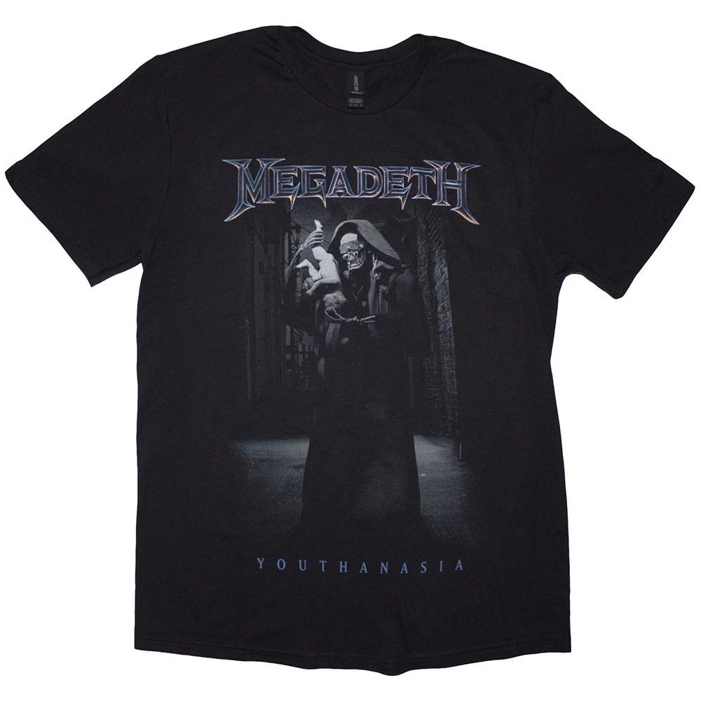 Men s Megadeth Youthanasia The Broker T-shirt Small Black S