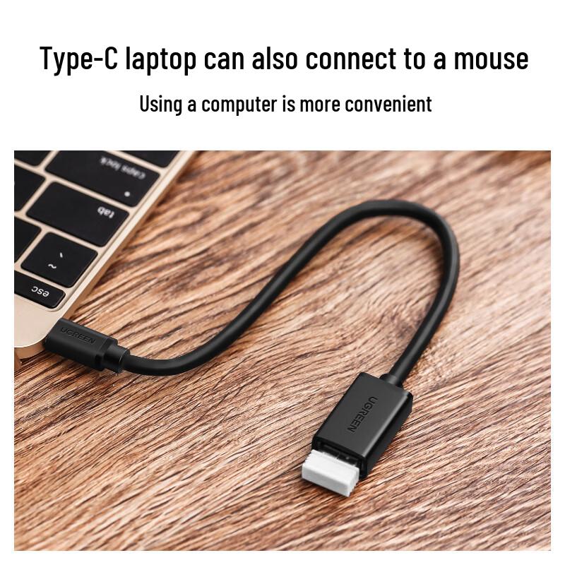 Ugreen Адаптер USB-C к USB OTG Кабель для передачи данных