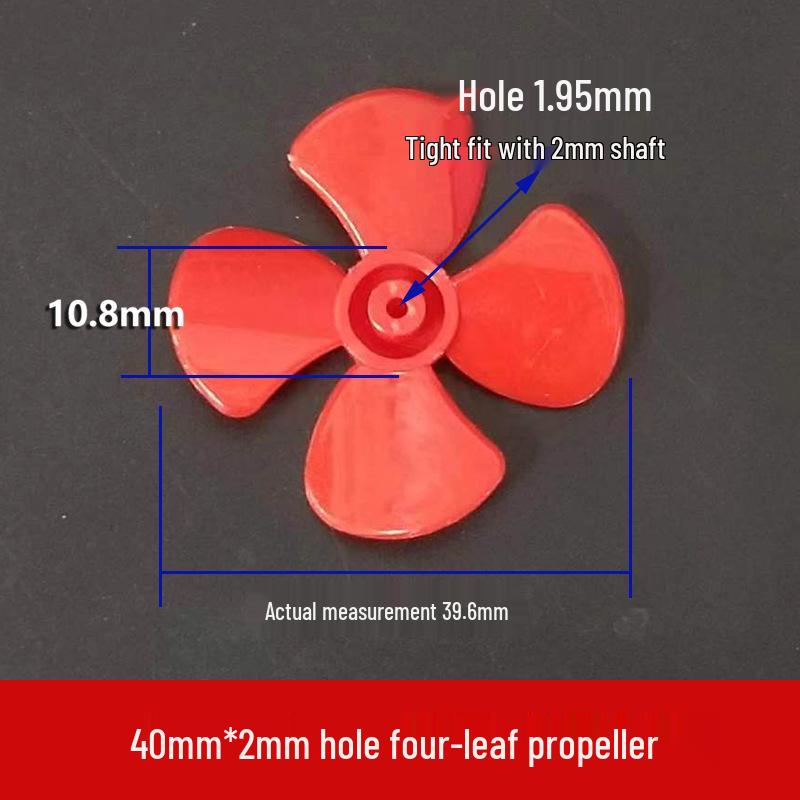 Cross-border DIY Remote Control Boat Model Motor & Propeller Set for Wind Power