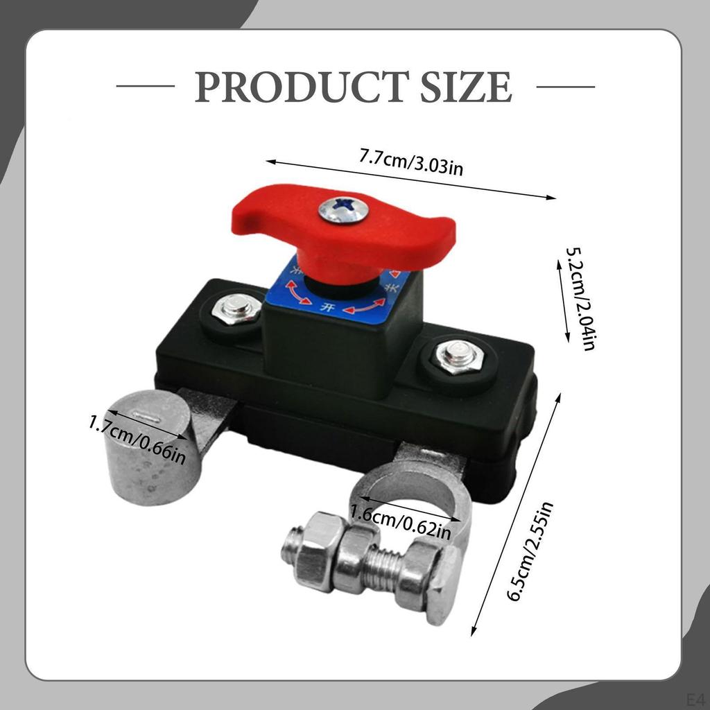 Battery Disconnect Device for UTV And Boat