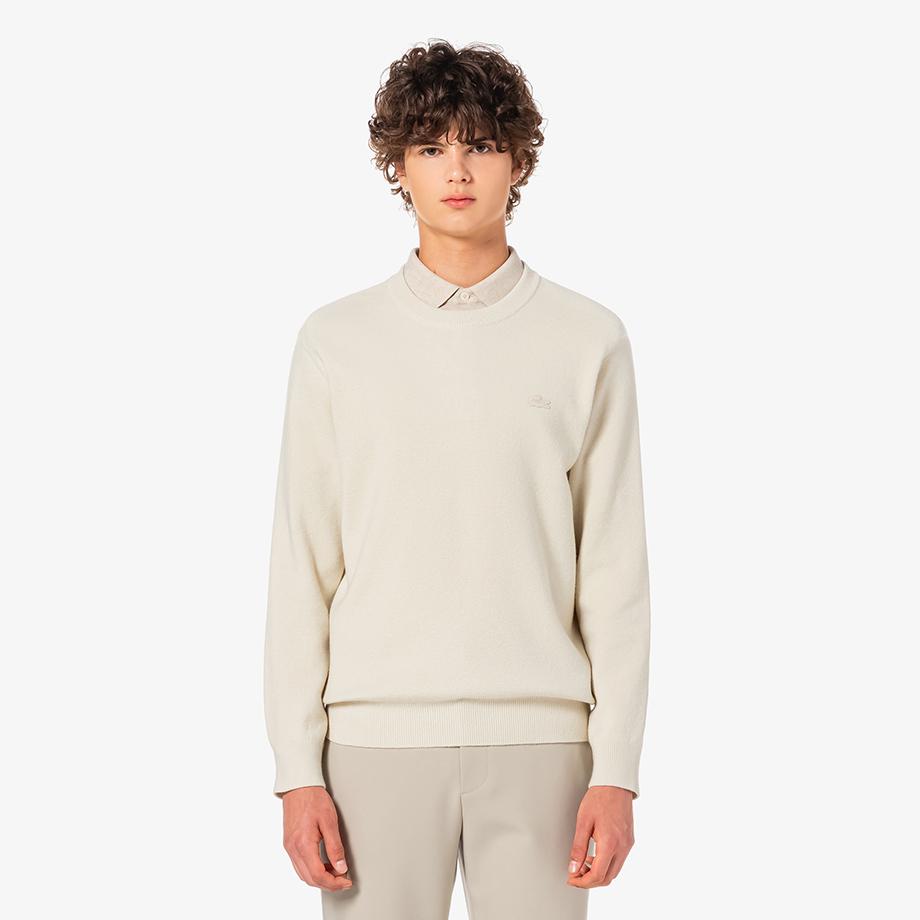 [lacoste] Men s Basic Crew Neck Pullover AH596E-55NXFJ 3
