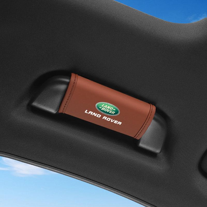 New Car Leather Roof Handle Anti-Scratch Protector Mat for Land Rover Discovery Sport Freelander 3 SVR L320 L330 Defender Range Rover Auto Accessories