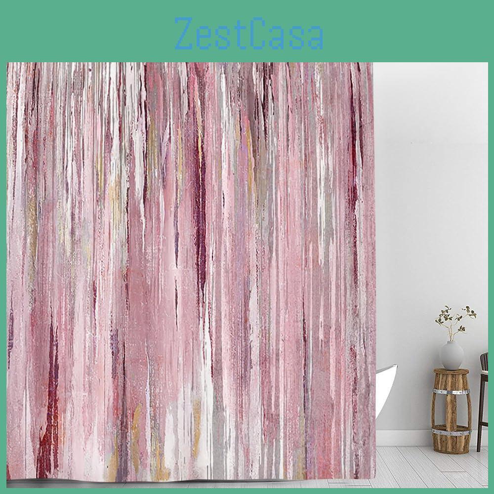 Marbling Luxury Shower Abstract 25style Curtains Geometric Stripes Drapes For Bathroom Accessories Set Bathtub Curtain With Hooks Waterproof