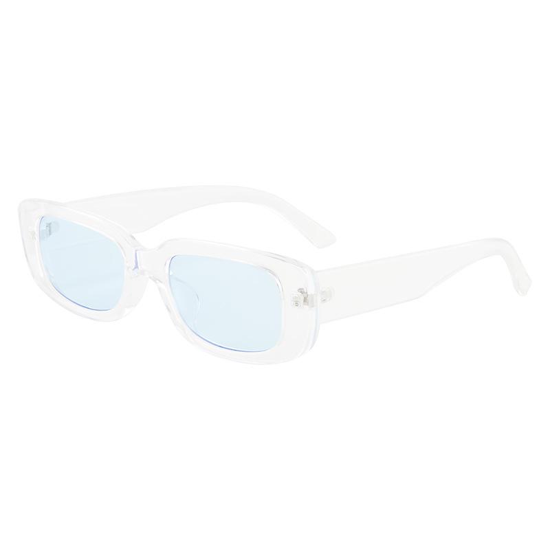 European and American small frame square sunglasses men's fashion sunglasses women's trend street shooting UV-proof sunglasses