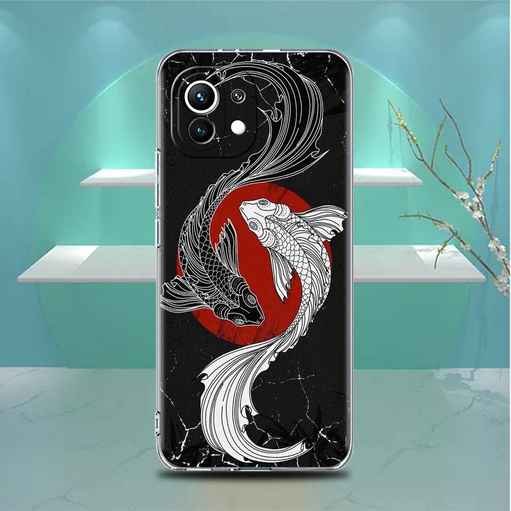 Clear Case For Xiaomi Mi Poco X3 NFC M3 Pro F3 F1 11 Lite 12 Note 10 11T 9T Transparent Phone Cover Lion Tiger Wolf