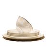 Ru Han Light Luxury Ceramic Hand-painted Gold Rim Soup Bowl