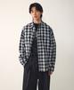 STUDIO TOMBOY [Men] Out-Pocket Multi-Check Shirt_Black 9156121111
