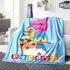 Coperta in Flanella con Stampa Cartone Animato Pocoyo Alta Qualità Calda Confortevole Coperta per Tutte le Stagioni Perfetta per Regali Decorazioni per la Casa