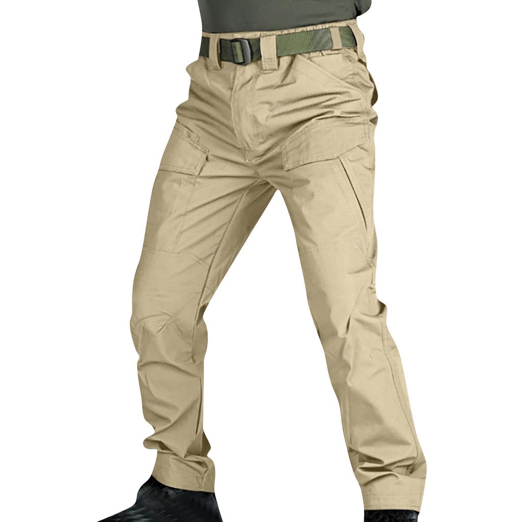 Mens Pants Cargo Utility With Pockets, Lightweight Casual Outdoor Water-Resistant Work-Wear, , Operations Uniform Pant