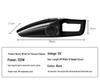 High-Power Handheld Vacuum Cleaner for Car and Home, Wet/Dry Dual-Use, Portable, Wired Model