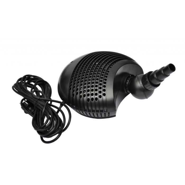 Pompe d'étang - VIDAXL - 10000 l/h - Electrique - Noir