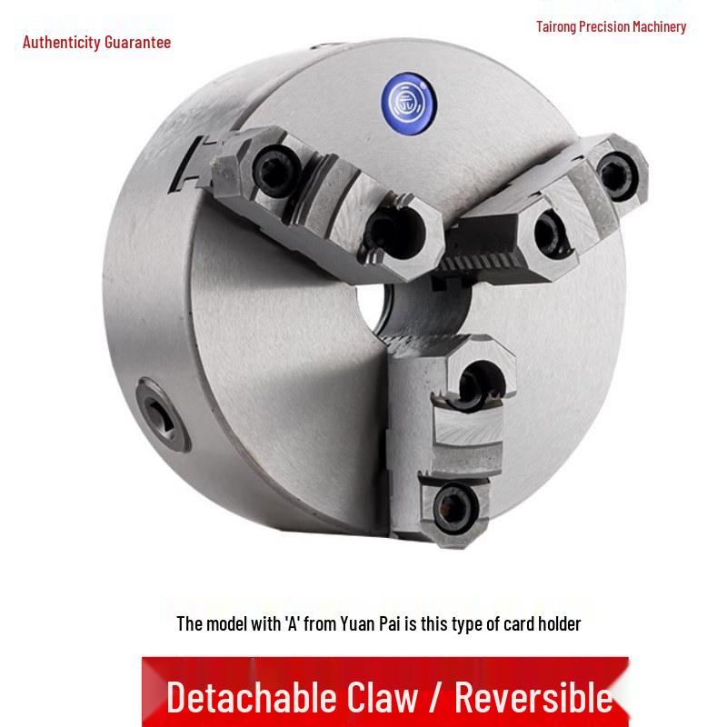 Chuck Yuan Pai K11160 Self-Centering Lathe Chuck with Forward & Reverse Linked Three Jaws