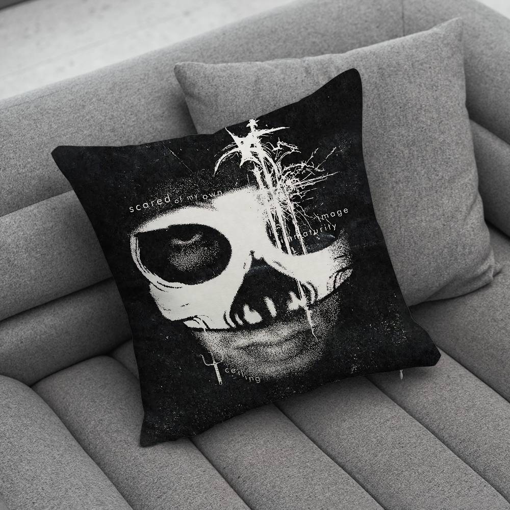 TTwenty One PPilots Clancy Blurryface Pillow Case Sofa Living Room Bedroom Headboard Backrest Cushion Square Cushion Nap Time
