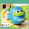 Baby Toy Mechanical Wind Up Duck With Magnet Sway For Toddler Gift And Educational Play