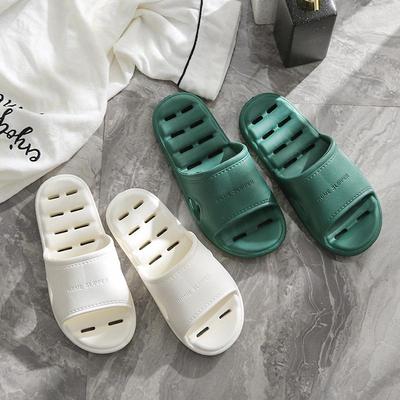 Women's and Men's Summer Quick-Dry Anti-Slip Bathroom Slippers for Indoor Use