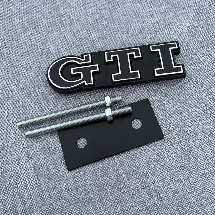 Volkswagen GTD Metal Grille Badge for Golf 7, Lingdu, Polo, Rline 6, Rear & Side Car Emblem.