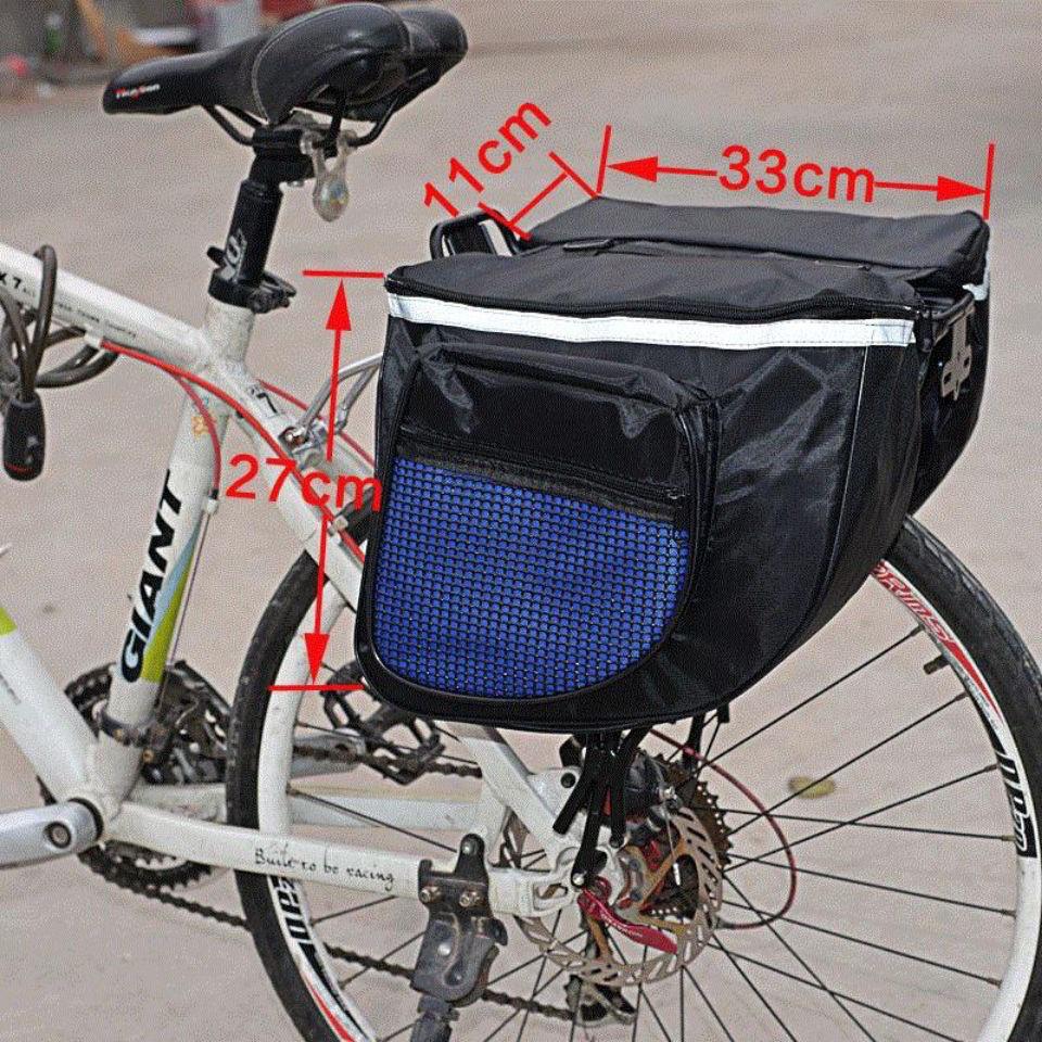 Mountainbike Hecktasche Doppeltaschen