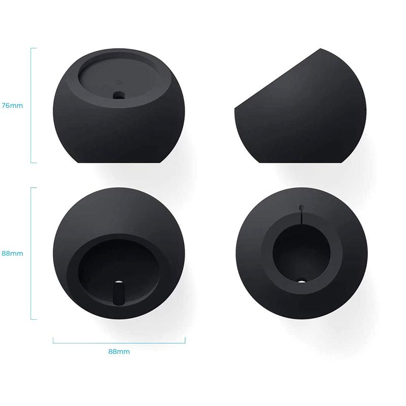 Desk Ball Shape Magnetic Silicone Charging Holder for Magsafe Apple IPhone 12 Pro Mac Safe Wireless Charger Dock Station Stand