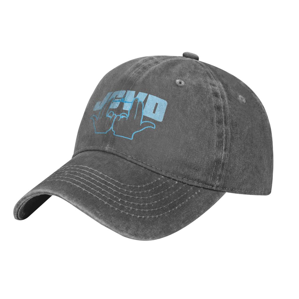 Jcvd Jul Blue Men Women Baseball Cap Distressed Washed Hats Cap Vintage Outdoor All Seasons Travel Unstructured Soft Headwear