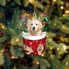 Unique Doggy Christmas Tree Hangers Festival Dog Shape Christmas Tree Hanging Ornament Acrylic Hanging Decoration