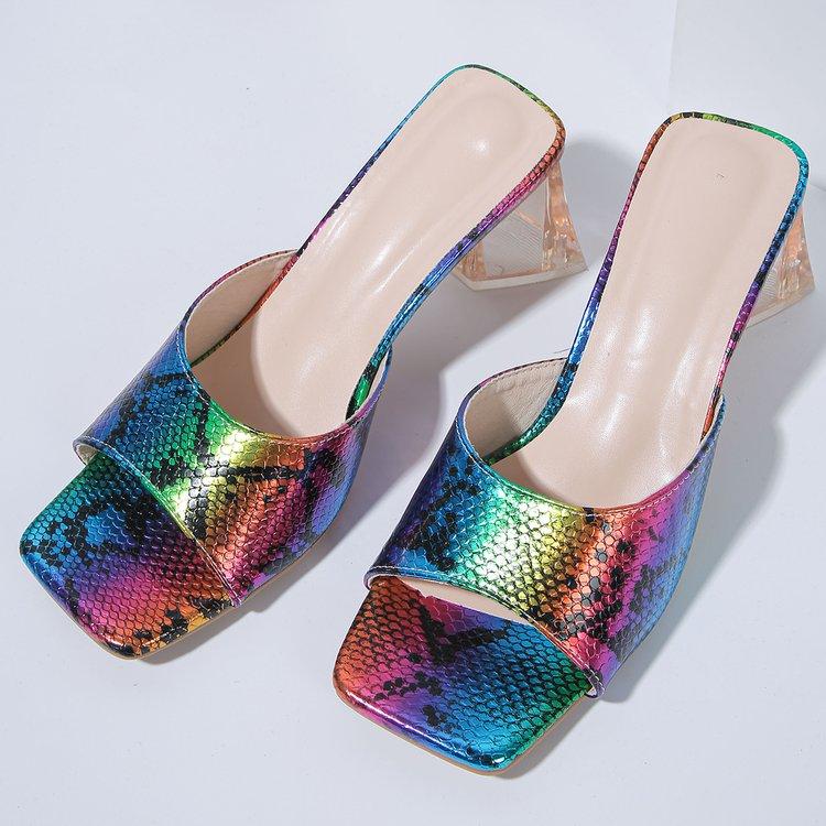 

Женские сандалии 2024 года, летние новые дизайнерские сандалии на высоком каблуке, женские тапочки, большие уличные сандалии для платья, женская обувь на платформе 38