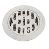 Round Floor Drain 3.9in Stainless Steel Odor Proof High Flow Anti Slip Shower Drain Kit for 75mm