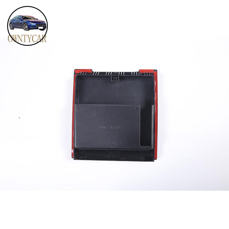 For Toyota Tacoma 2016- ABS Matte black Central Control Armrest Box Hidden Storage Box Privacy Storage Box Car Accessories