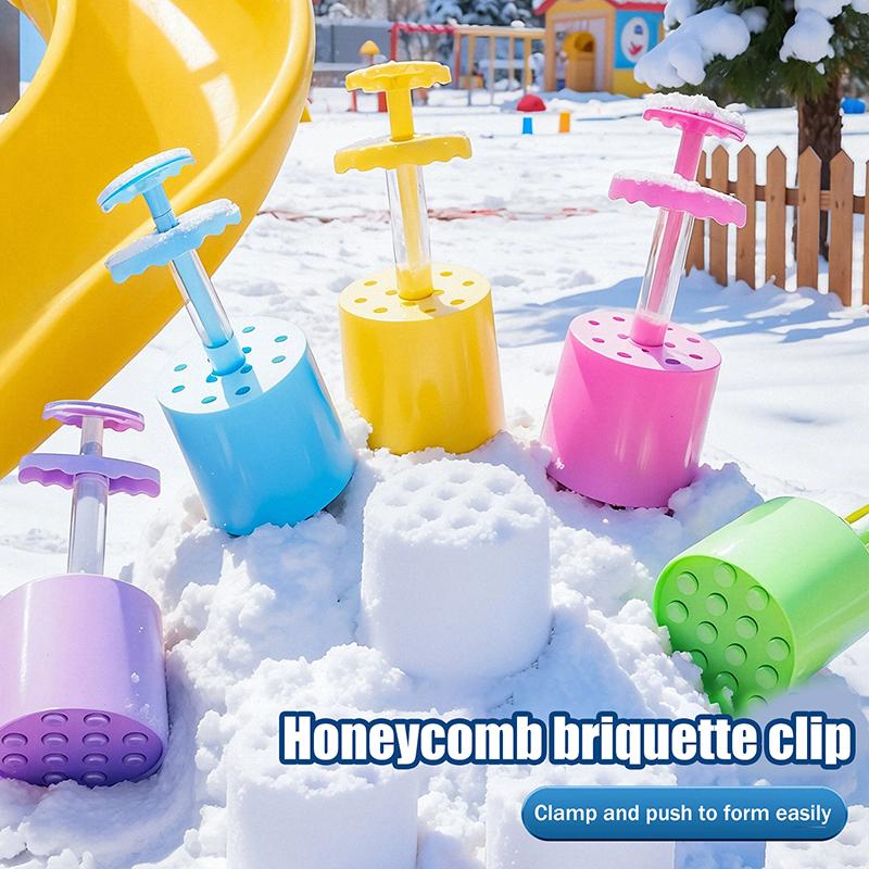 Snowball Maker Clip Multi-Shape Cartoon Snow Balls Making Clamps Snow Ball Maker Gadgets Kids S For Snowball Fights Tool