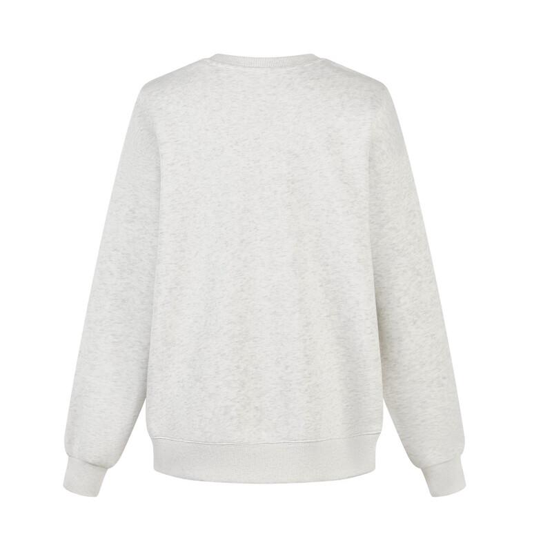FivePlus Women's Letter Print Crew Neck Sweatshirt