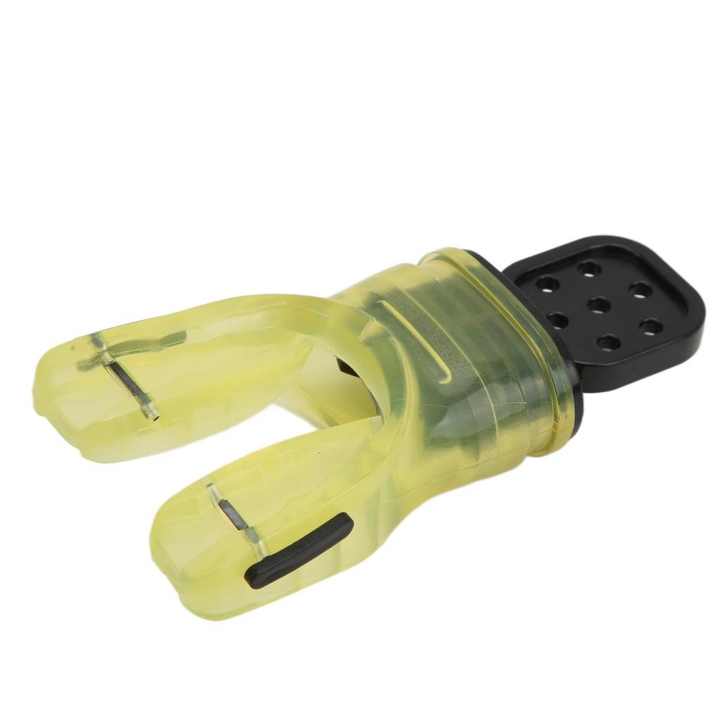 TOOKE Termoplastyczny Ustnik Fajka Do Nurkowania Regulator Drugiego Stopnia Ustnik Do Gryzienia Cukierkowy Żółty