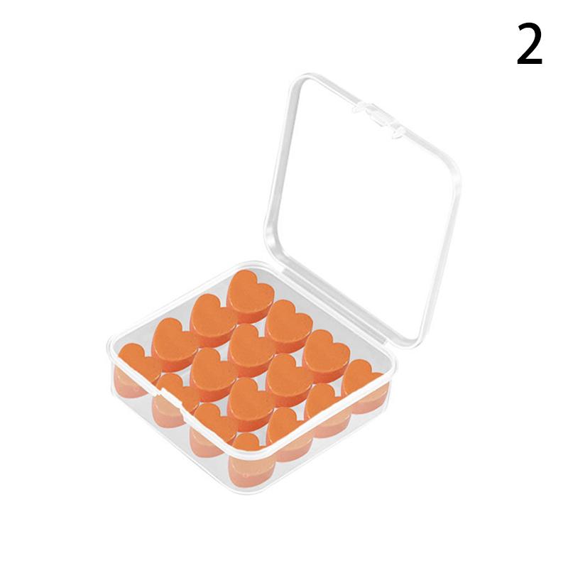 

16PCS Silicone Ear Plug Reusable Silicone Wax Earplugs Swimming Moldable Earplugs Noise Reduction Cancelling Sleeping Protection