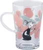 MOOMIN Glass Little My Scandinavian Perfect for Hot Made in Yamaka Heat-Resistant Mug, Design, Approx. 350ml, Style, Drinks, Gift, Japan, Shoten,