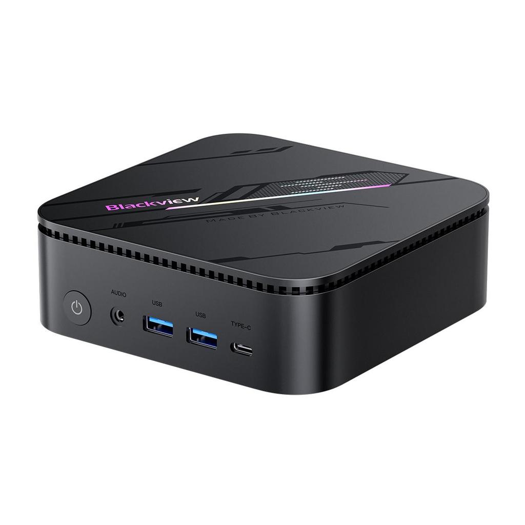 Mini PC Blackview MP100 Pro AMD Ryzen™ 5 7430U (Až 4,3 GHz) 16 GB RAM512 GB SSD Radeon™ RX Vega 7 Windows 11 Pro MINI PC