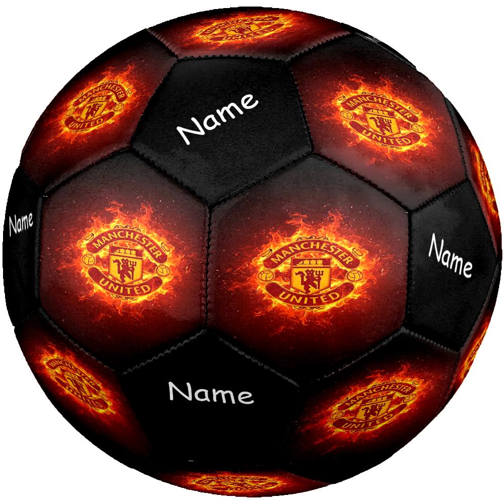 Custom Name Manchester United Theme Size 5 Soccer Ball, Suitable for Both Indoor and Outdoor Matches, a Gift Suitable for Everyone.