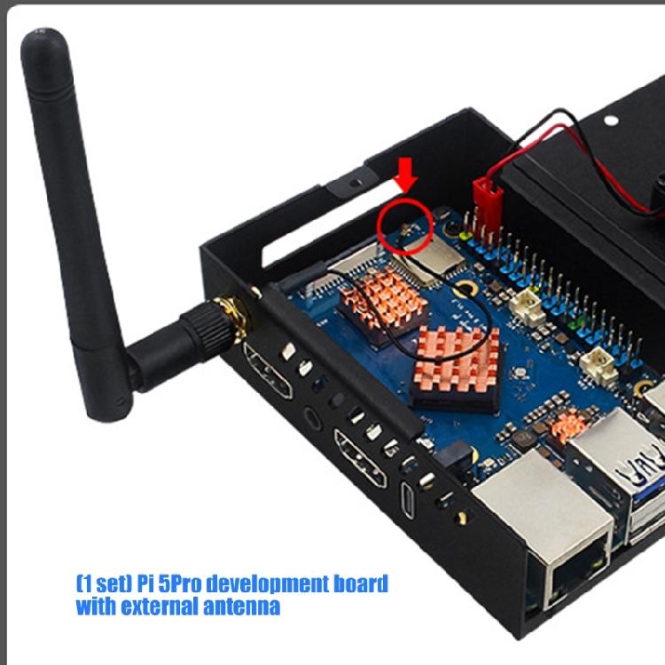 External WiFi Antennae with SMA to Pigtail 2.4GHz Fast Connection for 5Pro/5MAX/5Plus/5Ultra Development Boards