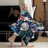 Japan Cartoon Blue Lock Cushion Cover Decorative Pillow Sofa Home Decor Case Pillow Cases