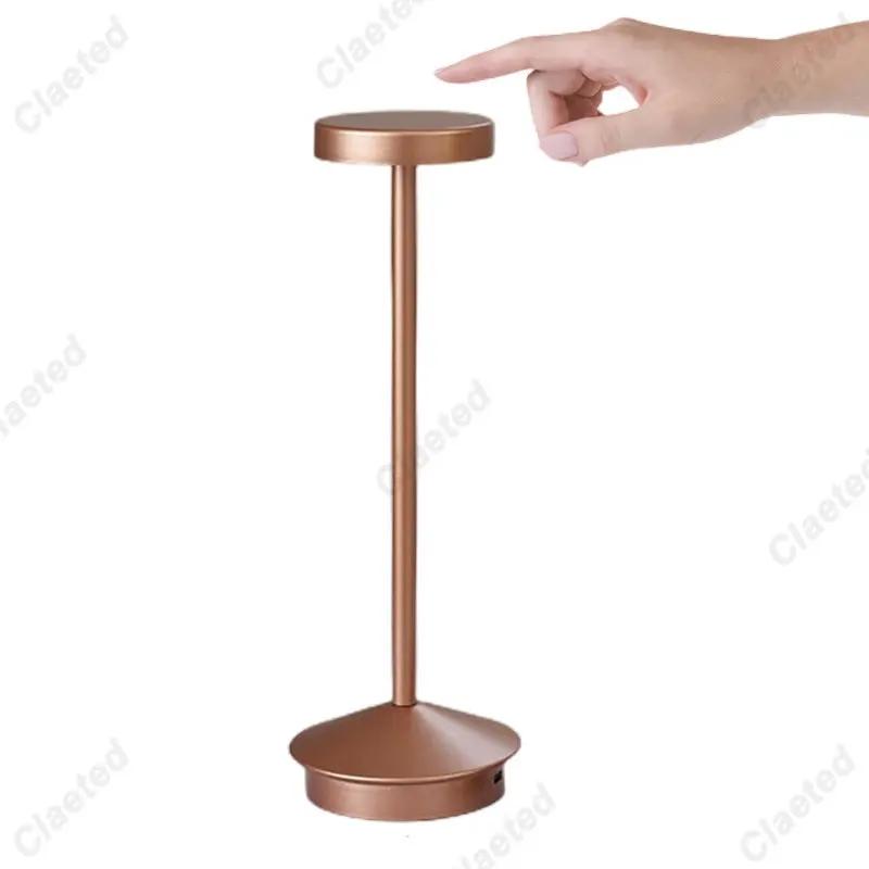 

Светодиодная настольная лампа в стиле ретро, бар, кофе, 3 цвета, сенсорный датчик, перезаряжаемая лампа, обеденный бар, украшение стола, ночник для жизни в Риме Touch Rechargeable