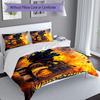 3PC Custom Name Firefighter's Courage Bedding Set Duvet Cover Closure Includes 1 Duvet Cover & 2 Pillowcases for Bedroom