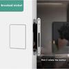 Invisible Door Lock Door Handle Double-sided Handleless Indoor Wooden Door Special Door Handle Magnetic Silent Secret Door