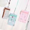 Card Holder Neck Strap with Lanyard Badge Holder Work ID Card Bus ID Holders Office Card Holder Women Wallet Bag Case