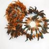 100Pcs Lake Blue Rooster Feathers 13-18cm Natural Chicken Pheasant Plumes for Crafts Jewelry Making Party Decoration Cock Plumas