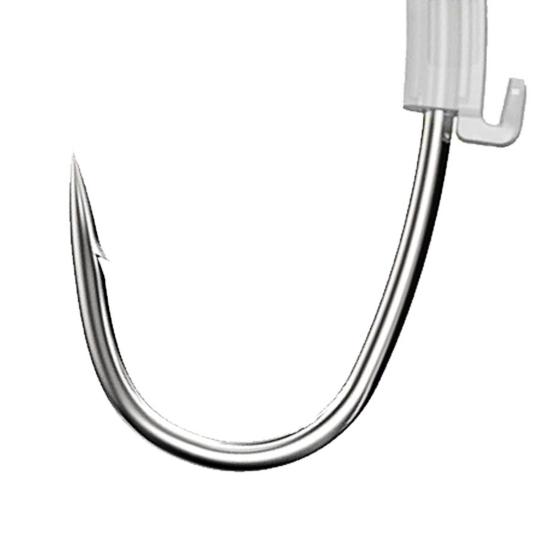 3/5/10/20Pcs Luminous Live Shrimp Fixing Hook Glow-in-the-dark Fishhook with Barbed Offset Saltwater Bass Fishing Hook Fishing Accessories