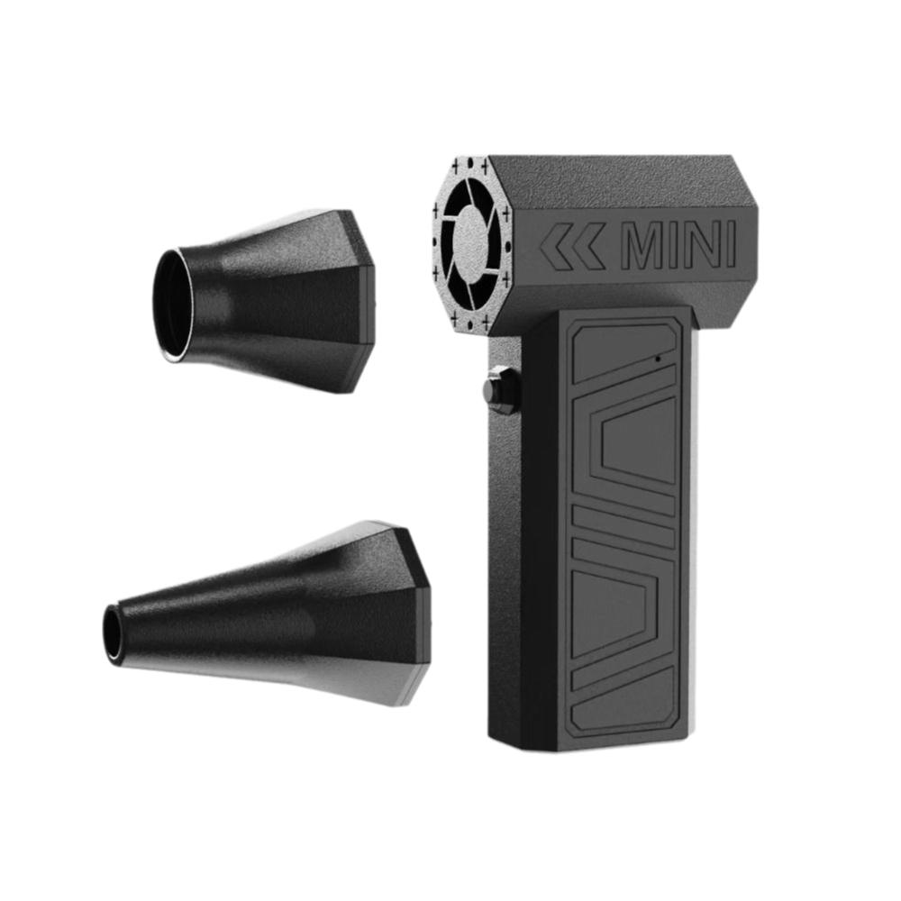 

4000mAh Electric Air Duster 130000RPM Handheld Violent Fan New Mini Turbo Jet Fan Industrial чёрный